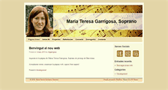 Desktop Screenshot of mariateresagarrigosa.com