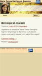 Mobile Screenshot of mariateresagarrigosa.com